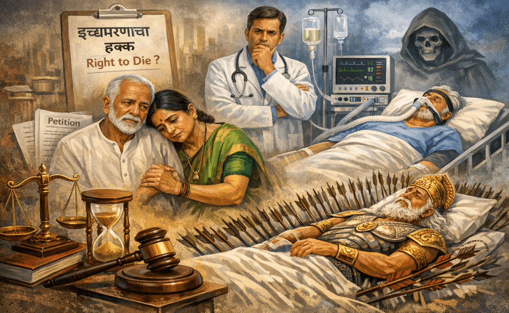 शब्दवर्षा :पाक्षिक सदर  ३० जानेवारी २०२३ विषय : इच्छामरण